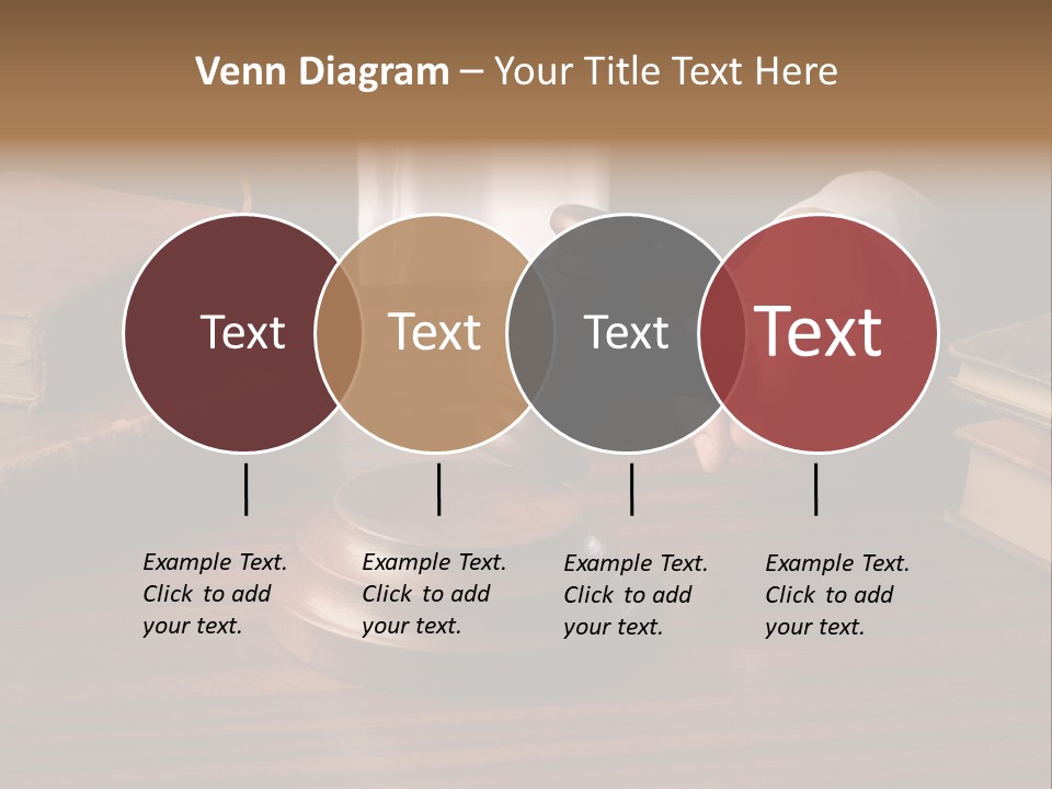 Lawyers Hold Wooden PowerPoint Template