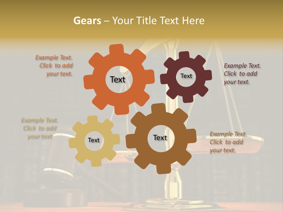 Legal Judge Lawyer PowerPoint Template