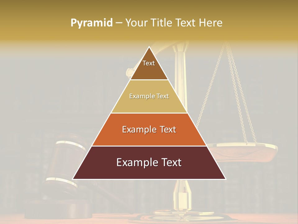 Legal Judge Lawyer PowerPoint Template