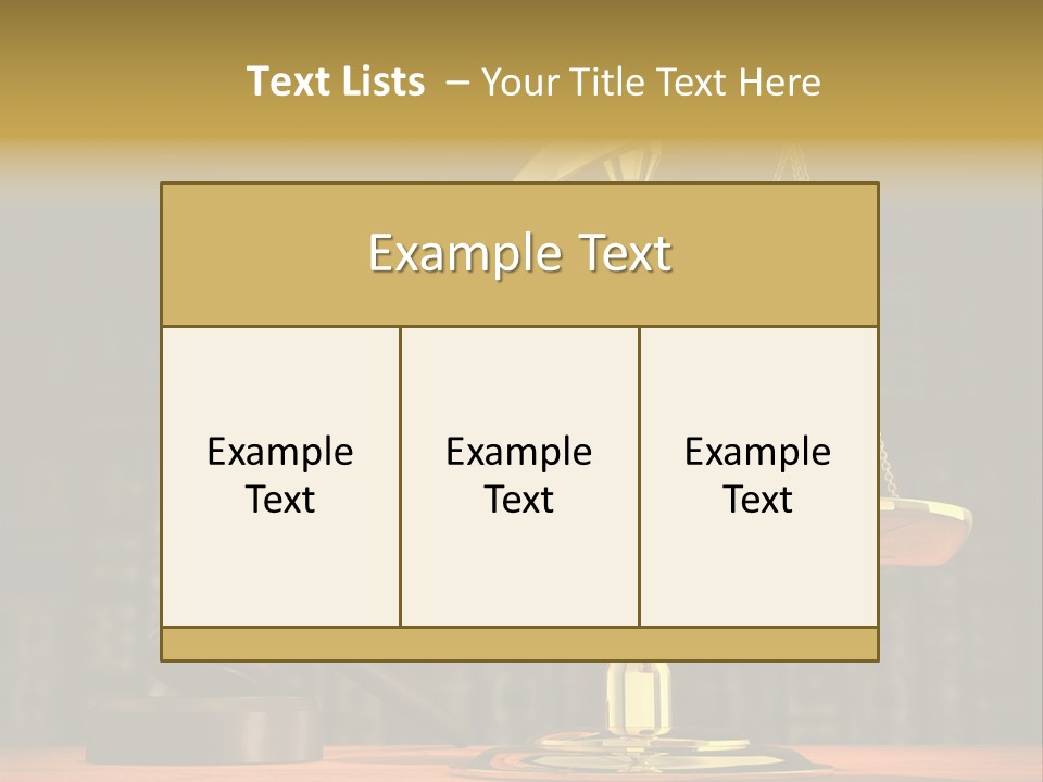 Legal Judge Lawyer PowerPoint Template