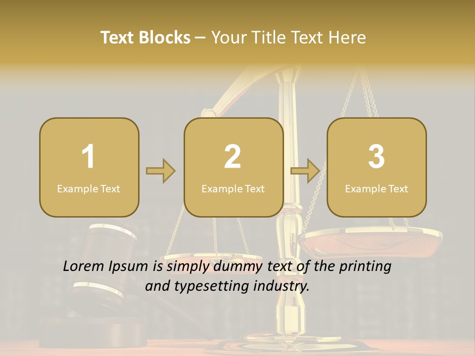 Legal Judge Lawyer PowerPoint Template