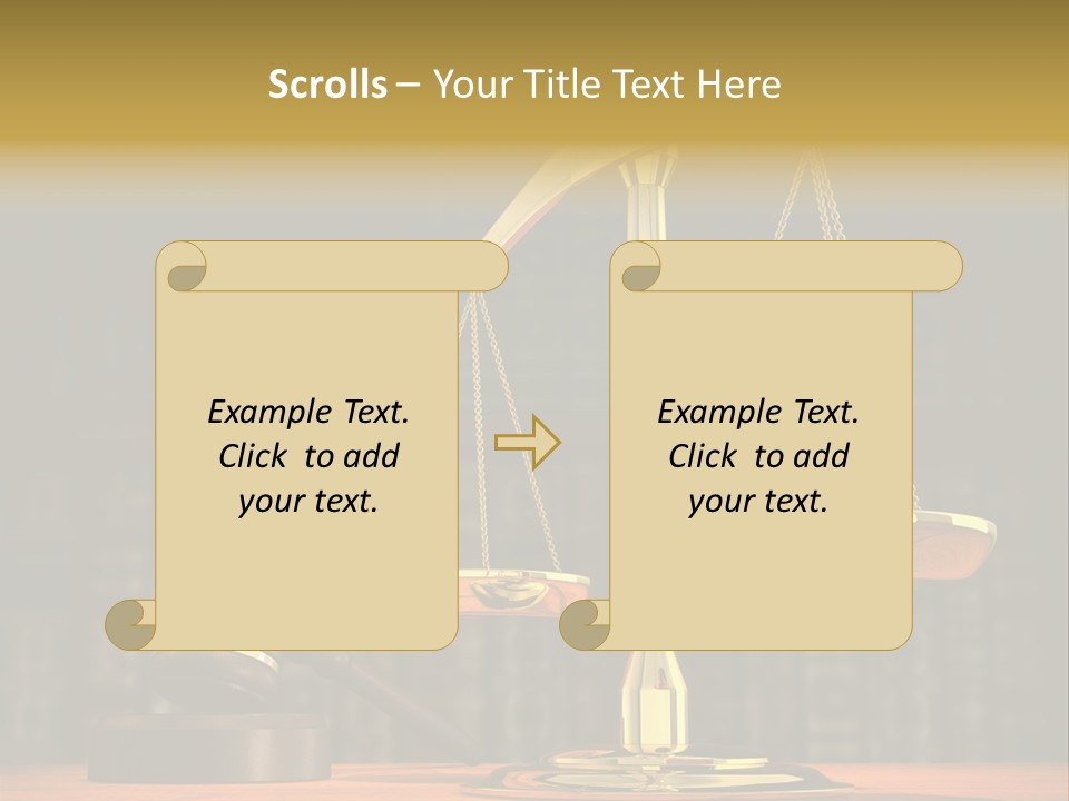 Legal Judge Lawyer PowerPoint Template