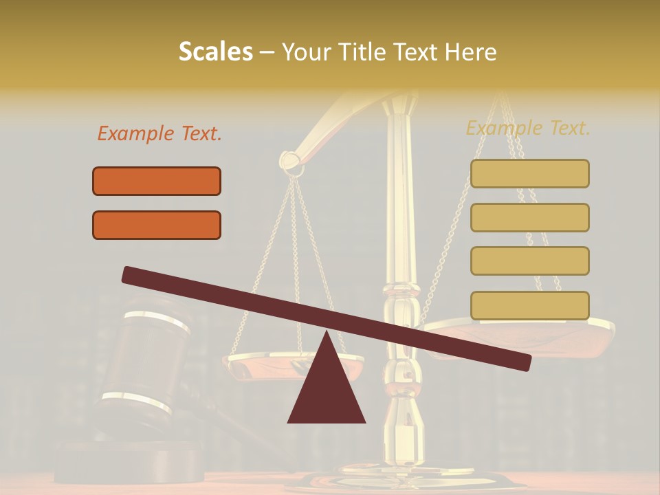 Legal Judge Lawyer PowerPoint Template