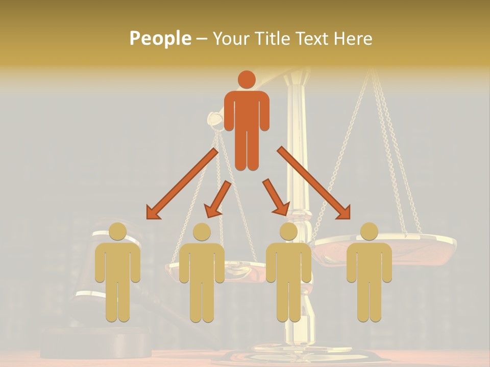 Legal Judge Lawyer PowerPoint Template