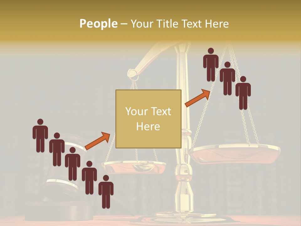 Legal Judge Lawyer PowerPoint Template