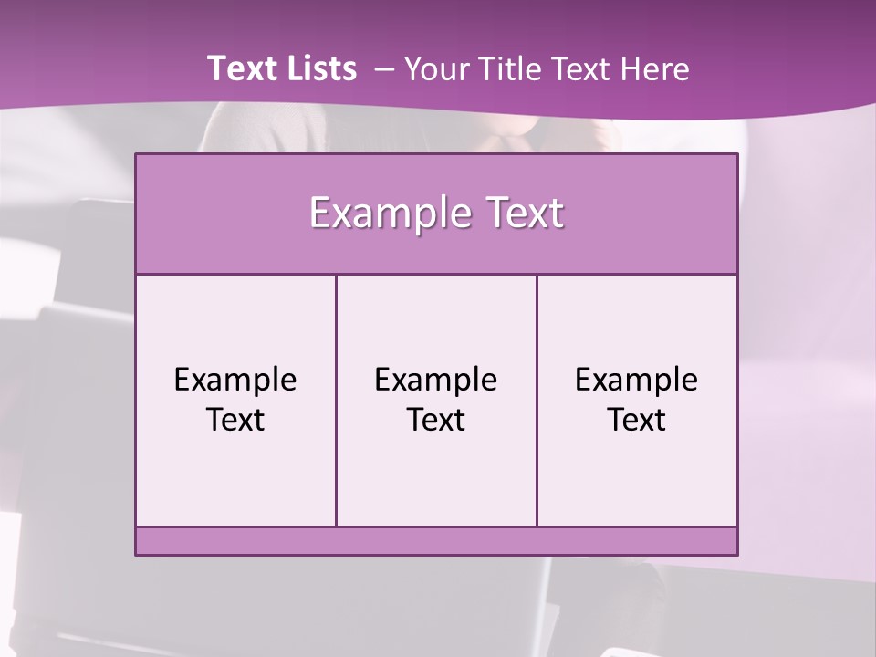 Caucasian Chat Room Smiling PowerPoint Template