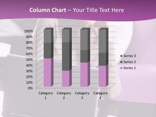 Caucasian Chat Room Smiling PowerPoint Template