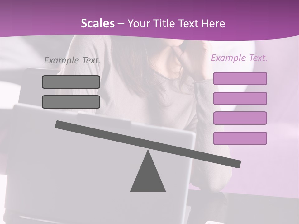 Caucasian Chat Room Smiling PowerPoint Template