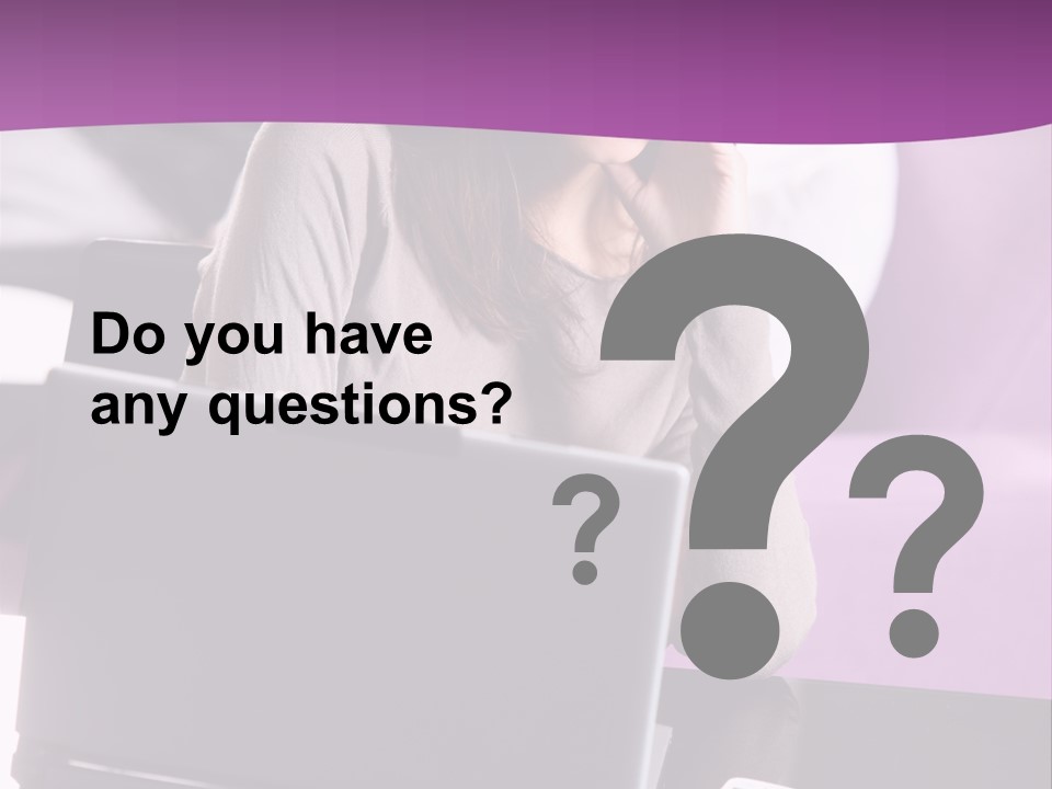 Caucasian Chat Room Smiling PowerPoint Template