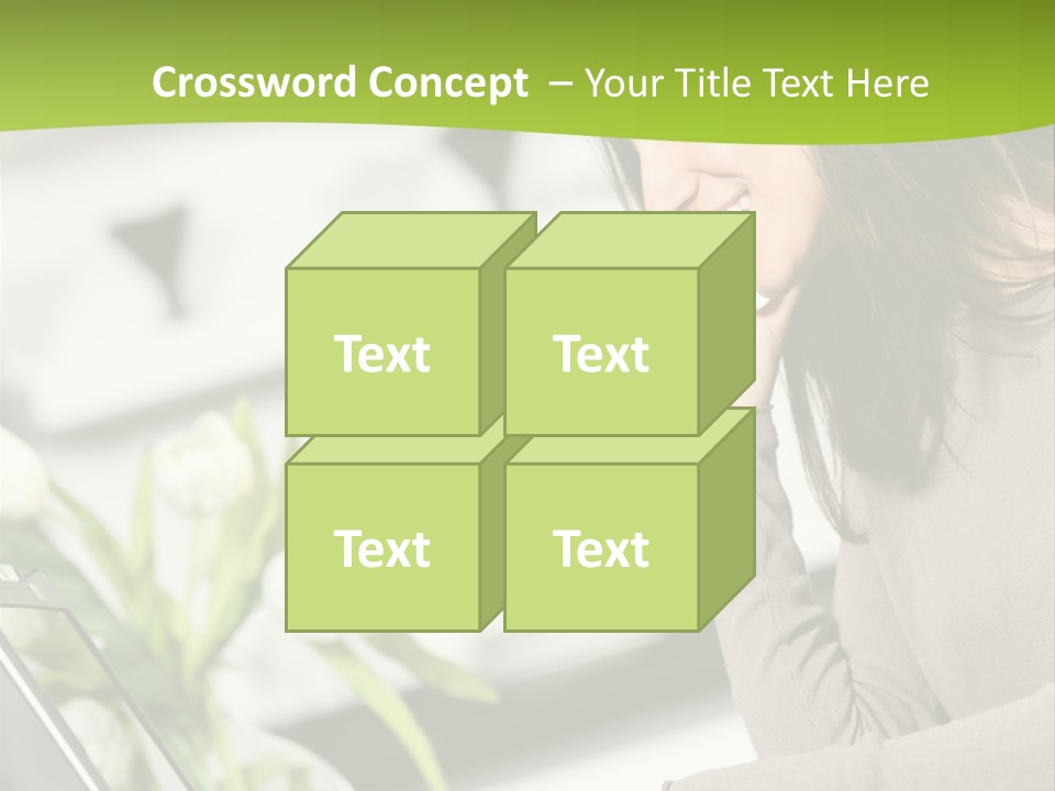 Typing Wireless Confidence PowerPoint Template