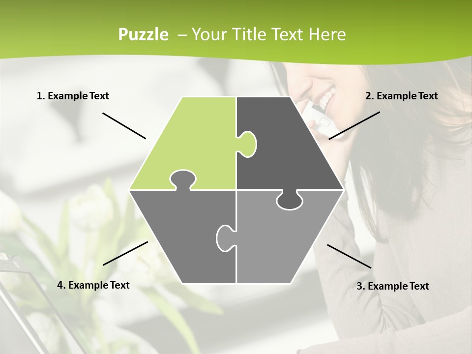 Typing Wireless Confidence PowerPoint Template