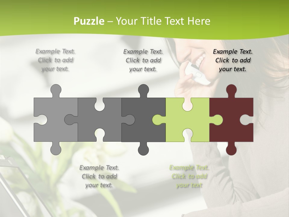 Typing Wireless Confidence PowerPoint Template