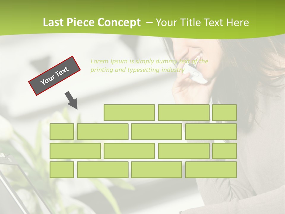 Typing Wireless Confidence PowerPoint Template