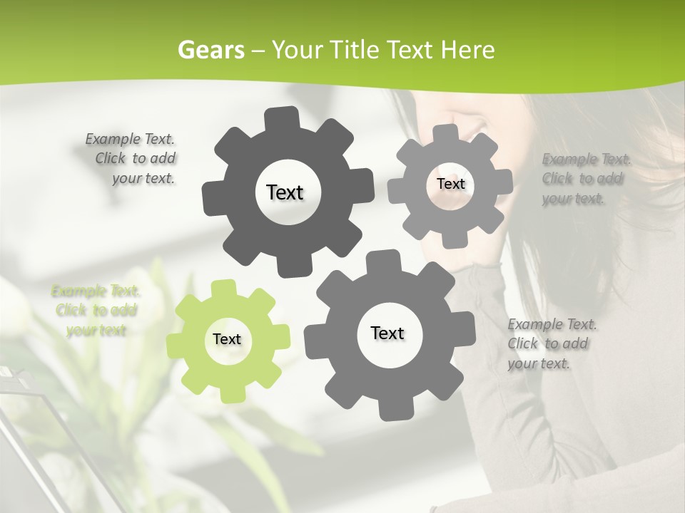 Typing Wireless Confidence PowerPoint Template