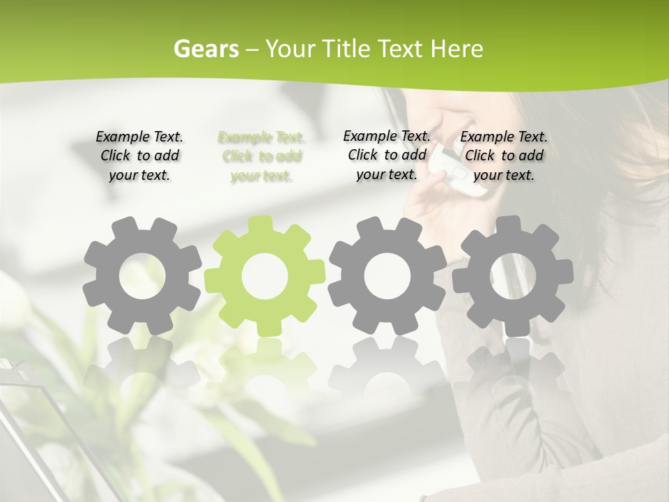 Typing Wireless Confidence PowerPoint Template