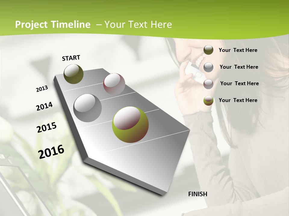 Typing Wireless Confidence PowerPoint Template