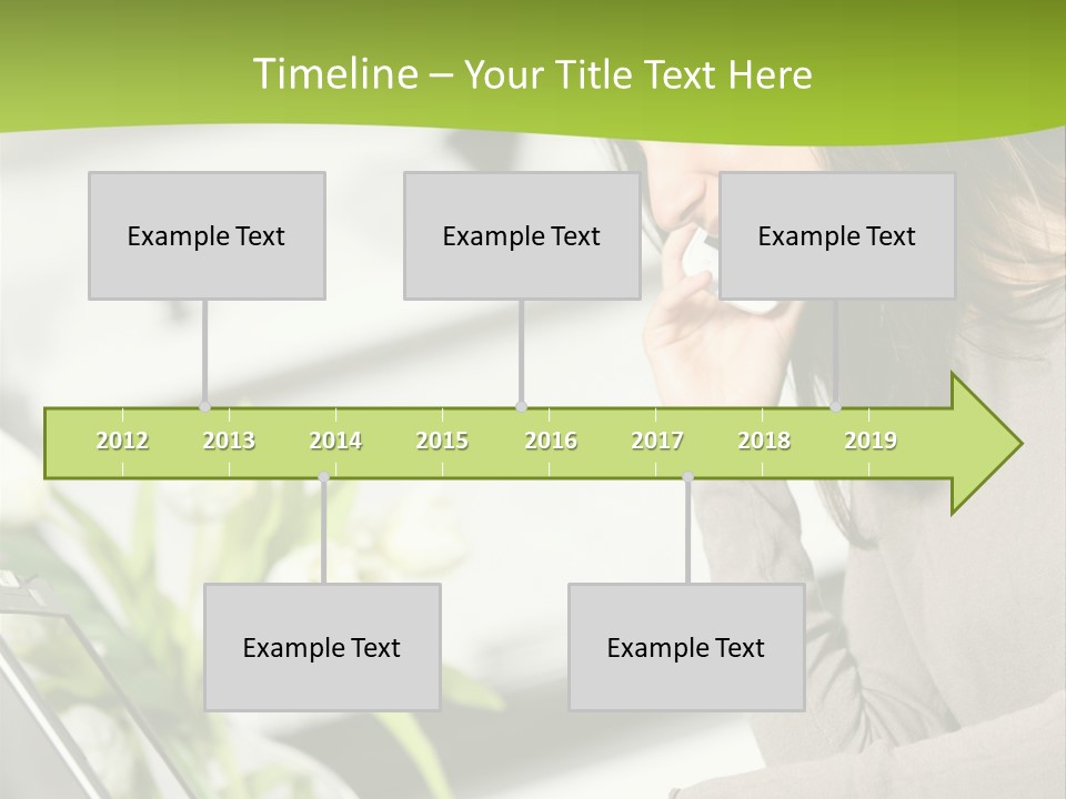Typing Wireless Confidence PowerPoint Template