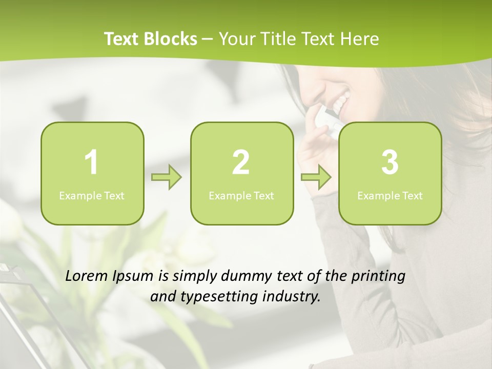 Typing Wireless Confidence PowerPoint Template