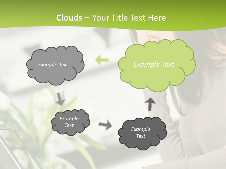 Typing Wireless Confidence PowerPoint Template