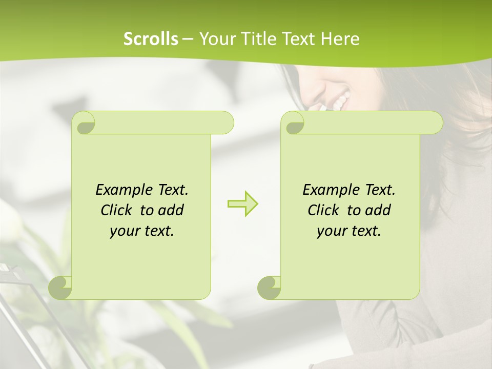 Typing Wireless Confidence PowerPoint Template