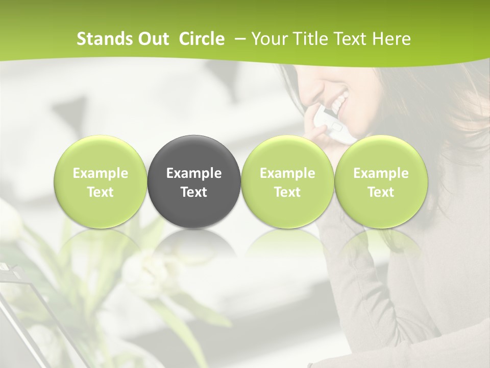 Typing Wireless Confidence PowerPoint Template
