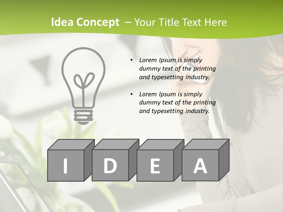 Typing Wireless Confidence PowerPoint Template