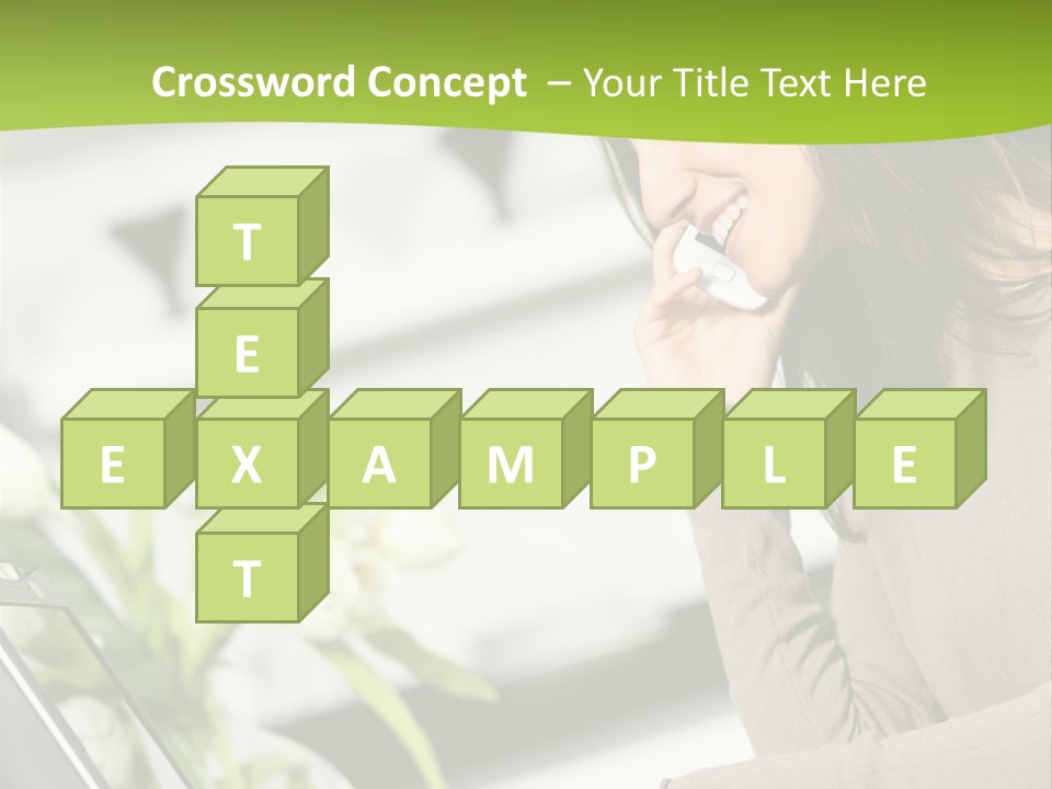 Typing Wireless Confidence PowerPoint Template