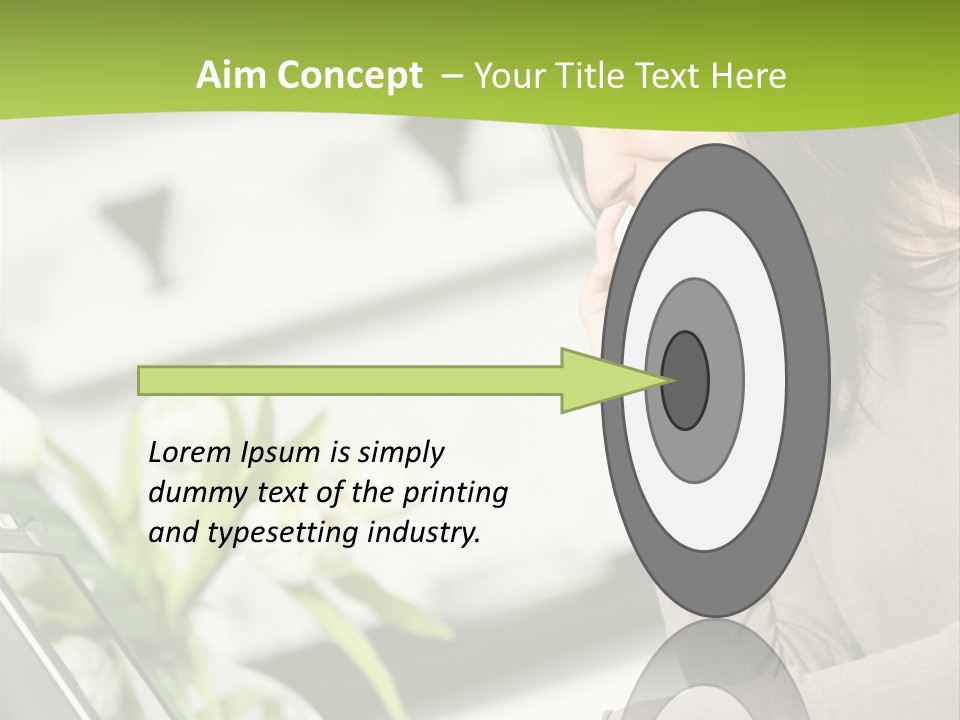 Typing Wireless Confidence PowerPoint Template