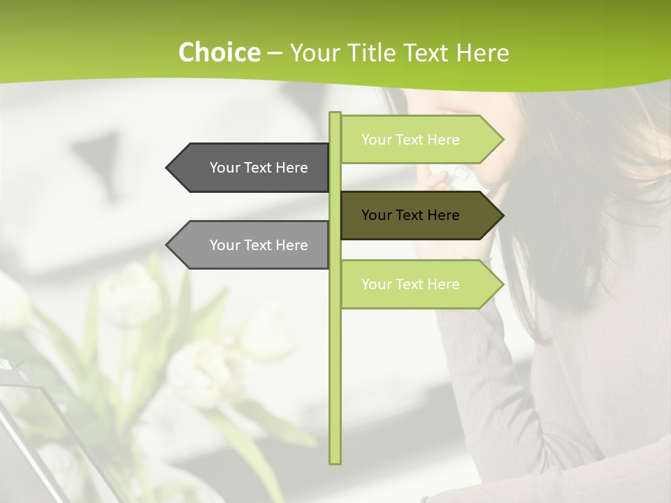 Typing Wireless Confidence PowerPoint Template