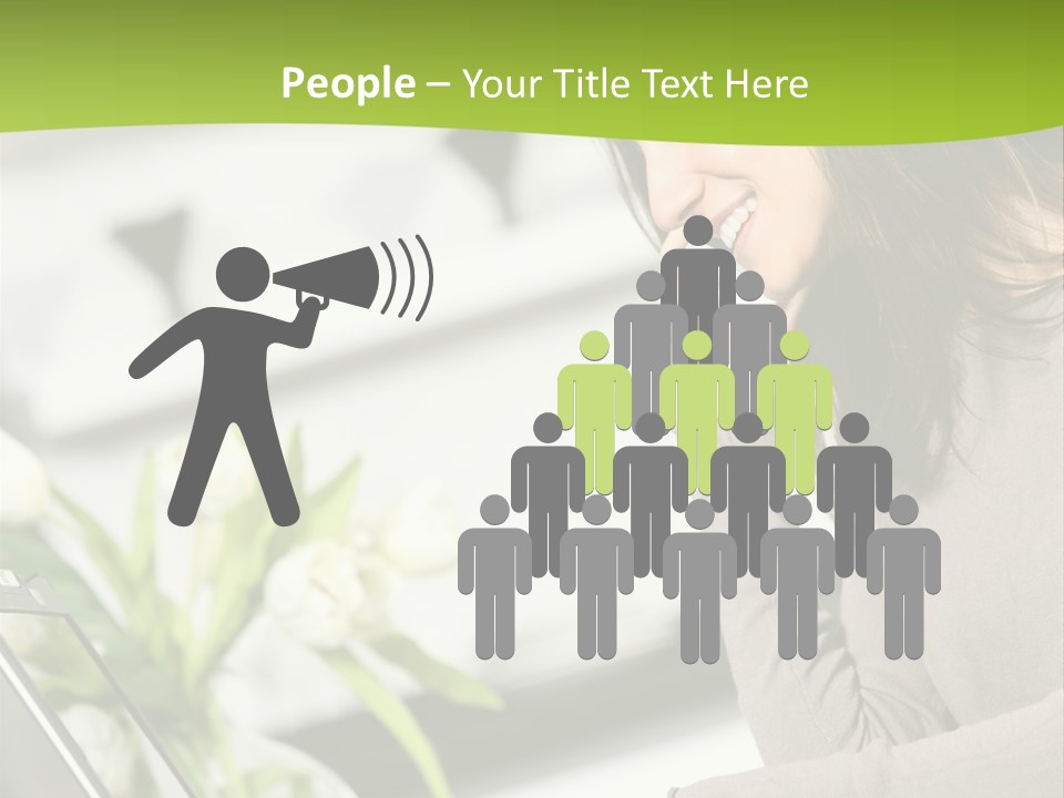 Typing Wireless Confidence PowerPoint Template