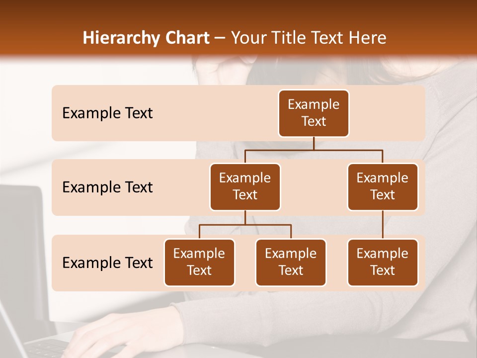 Internet Casual Laptop PowerPoint Template