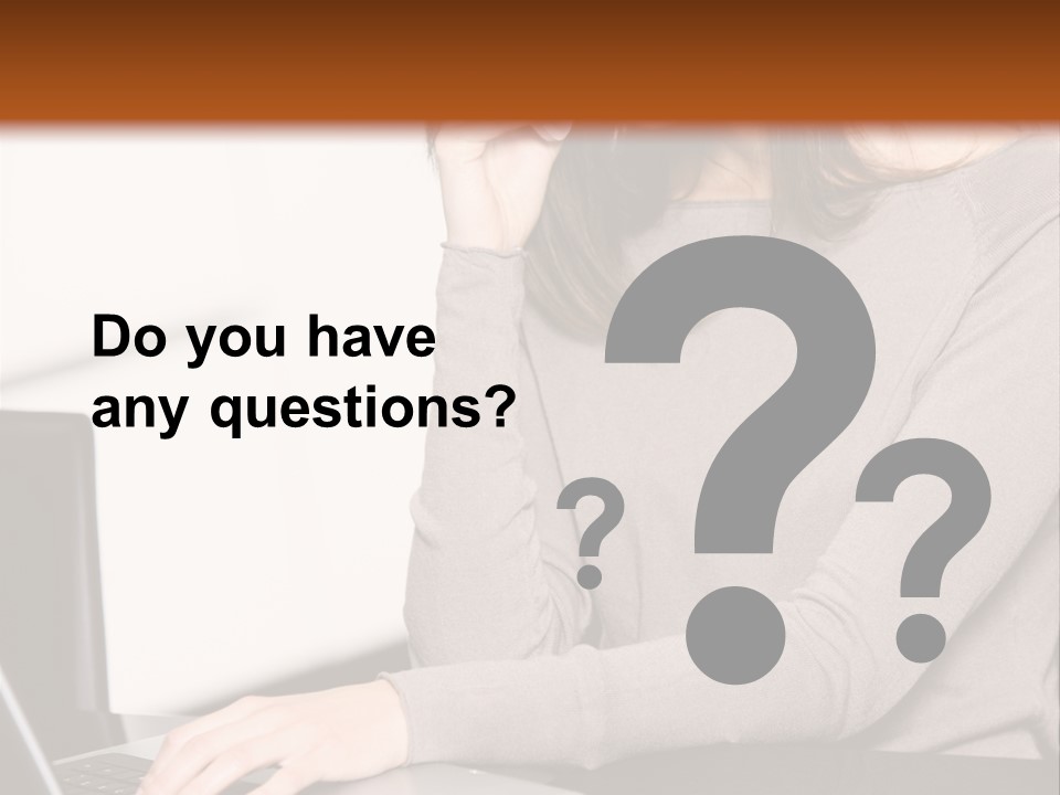 Internet Casual Laptop PowerPoint Template