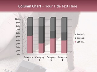 Working Laptop Floor PowerPoint Template