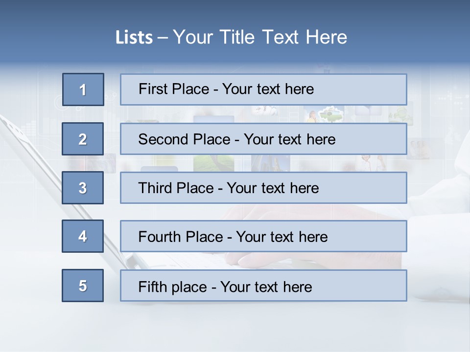 Strategy Communication Social PowerPoint Template
