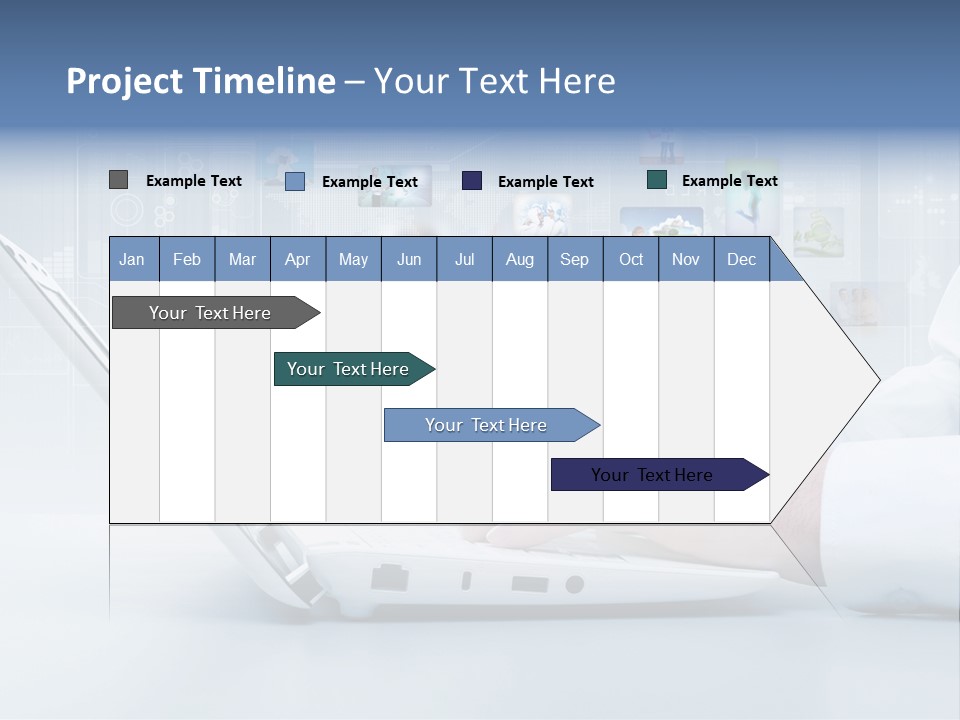 Strategy Communication Social PowerPoint Template