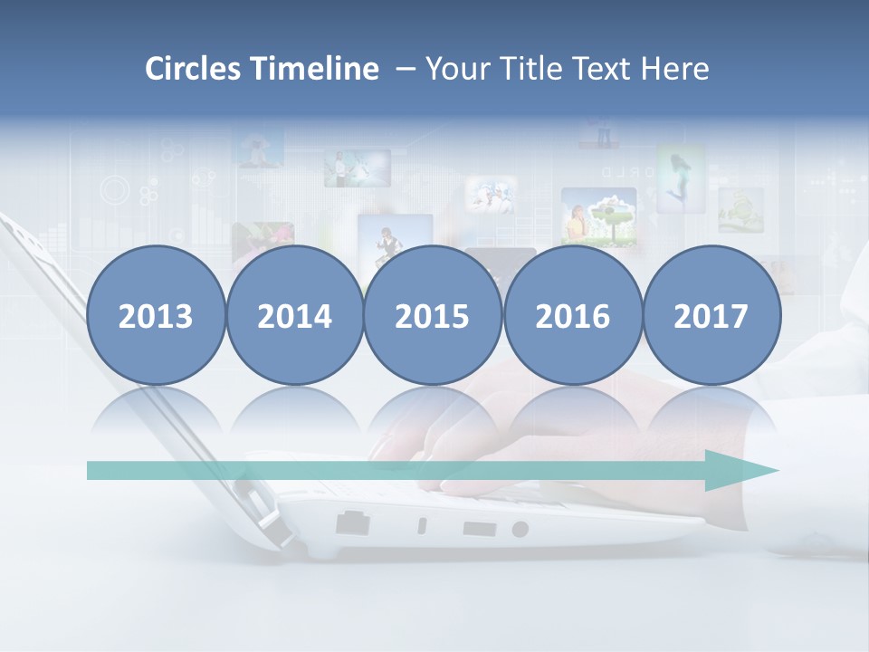 Strategy Communication Social PowerPoint Template