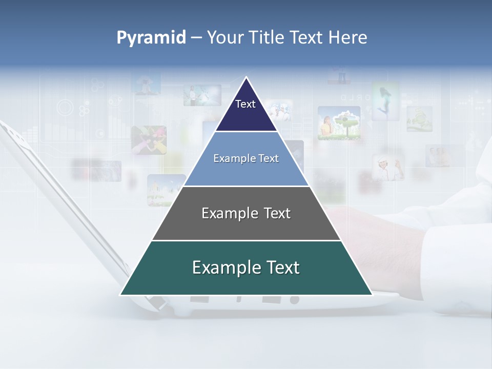 Strategy Communication Social PowerPoint Template