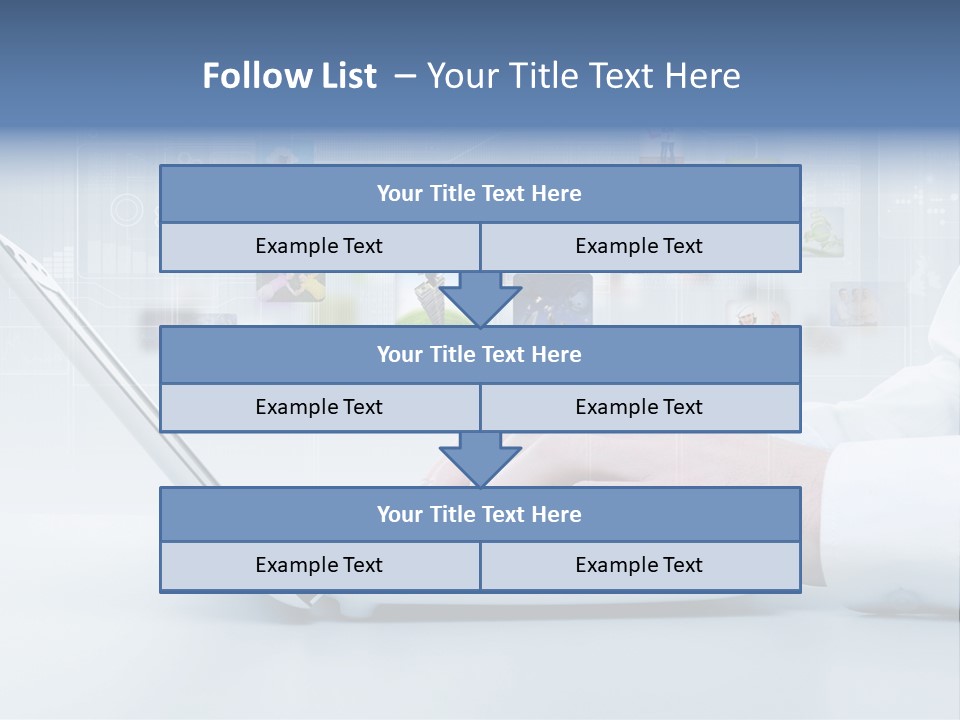 Strategy Communication Social PowerPoint Template