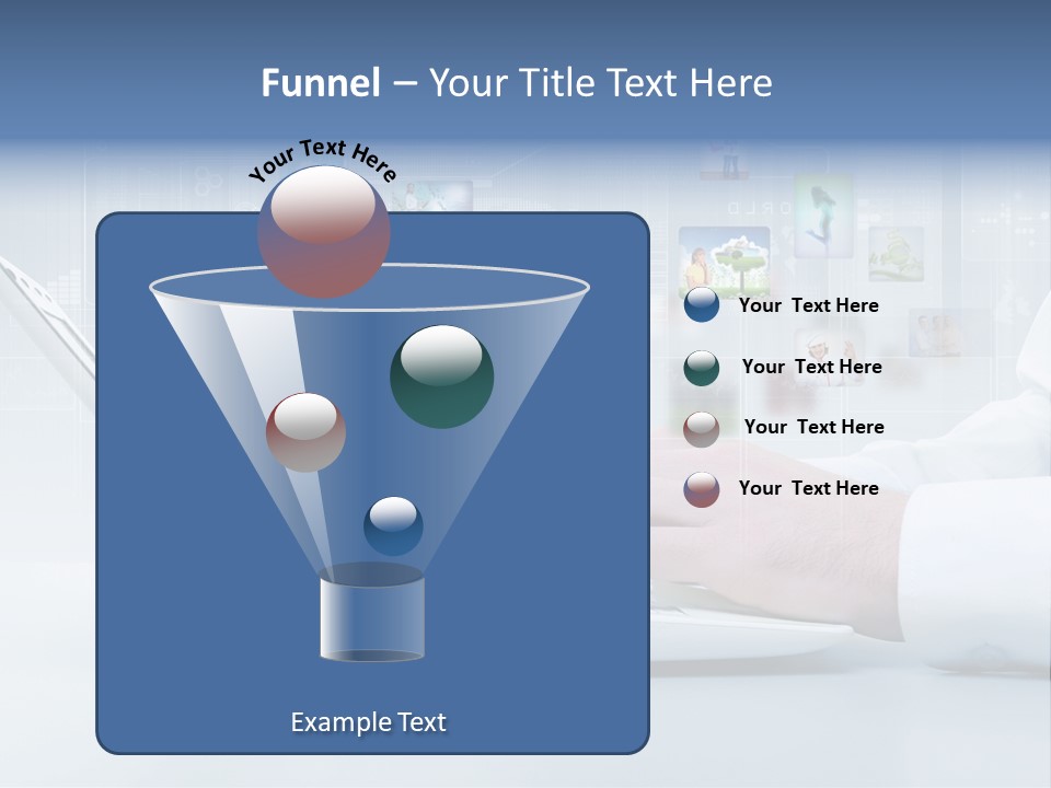 Strategy Communication Social PowerPoint Template