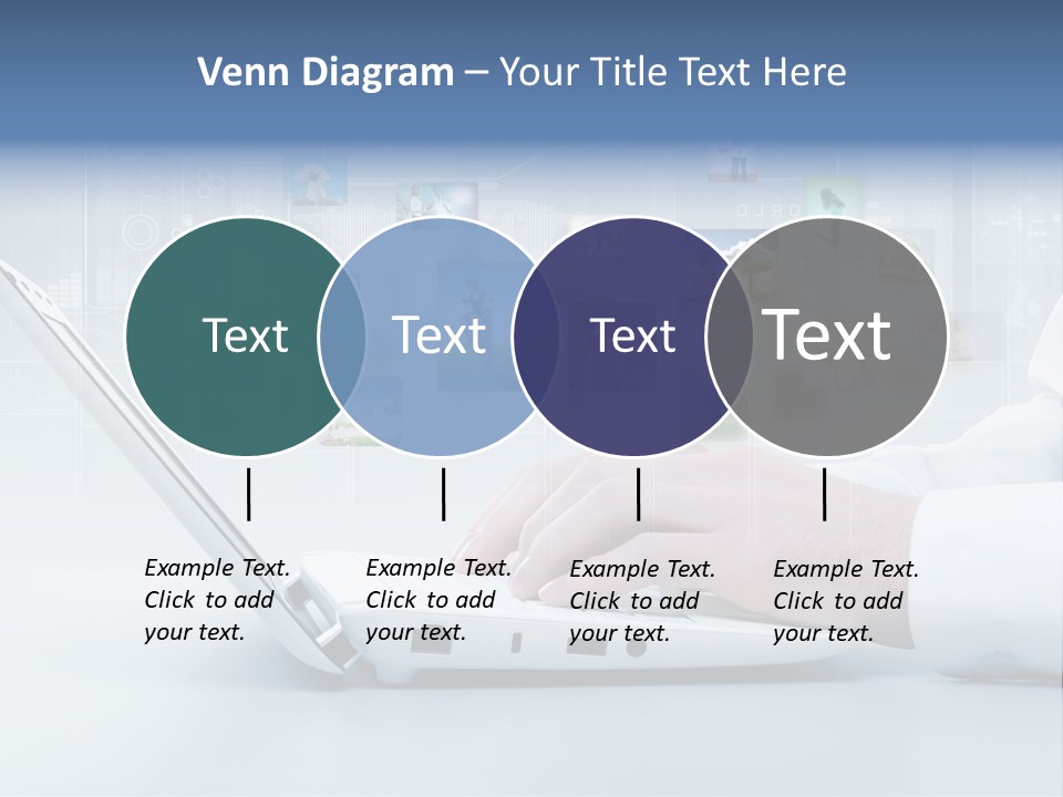 Strategy Communication Social PowerPoint Template