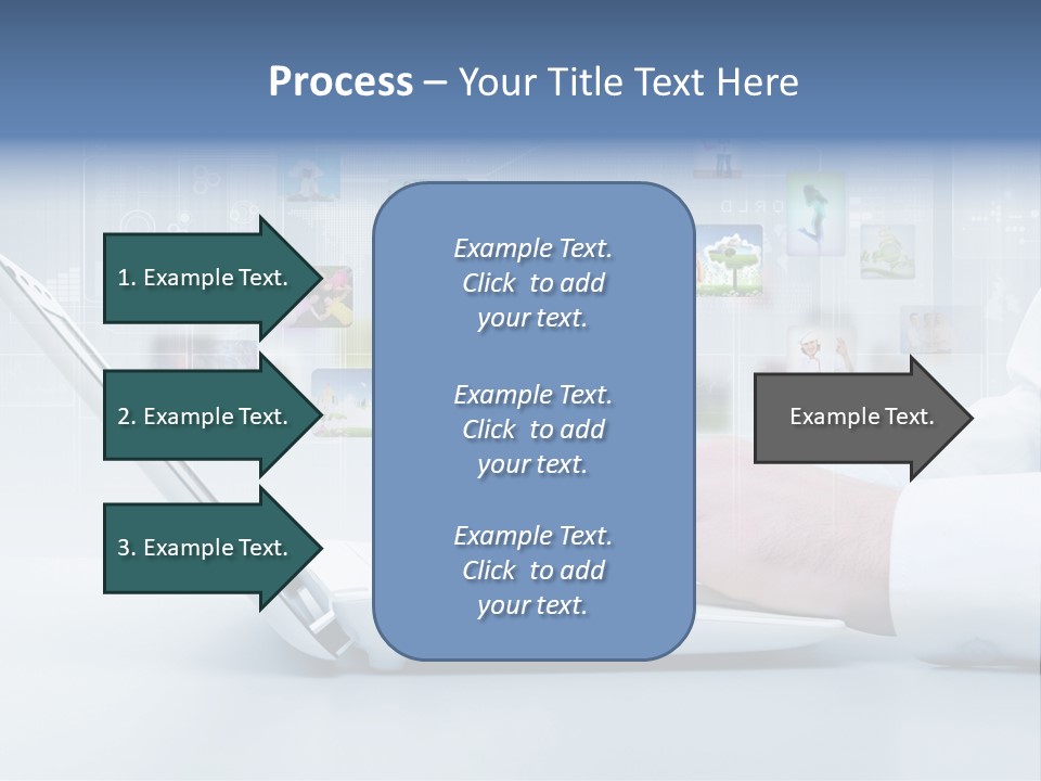Strategy Communication Social PowerPoint Template