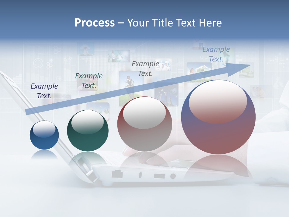 Strategy Communication Social PowerPoint Template