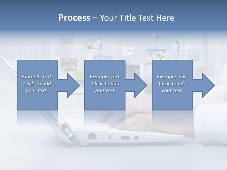 Strategy Communication Social PowerPoint Template