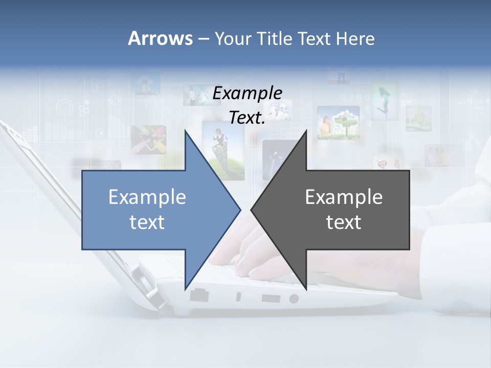 Strategy Communication Social PowerPoint Template
