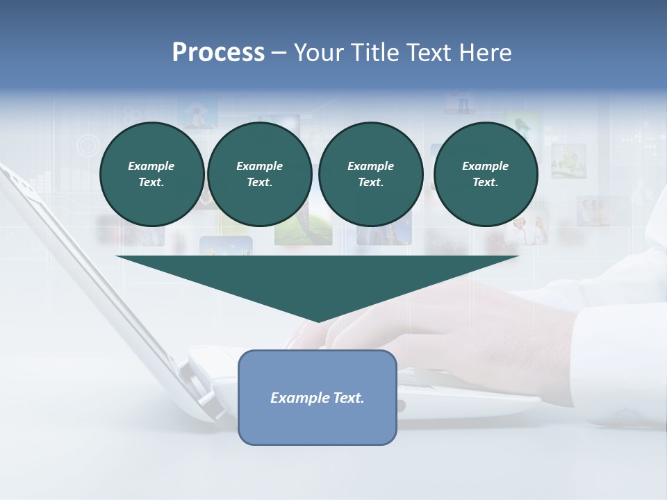 Strategy Communication Social PowerPoint Template
