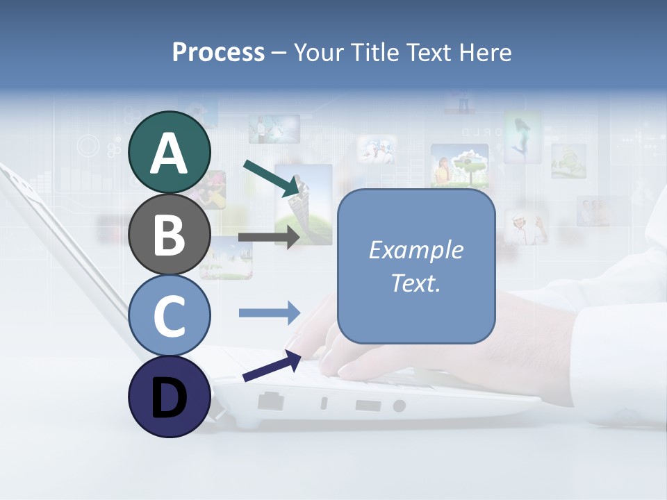 Strategy Communication Social PowerPoint Template