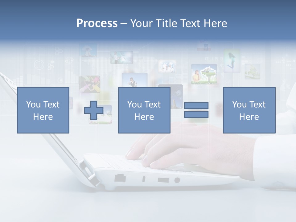 Strategy Communication Social PowerPoint Template