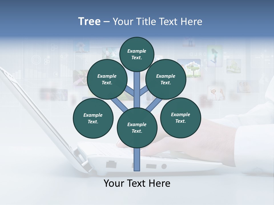 Strategy Communication Social PowerPoint Template