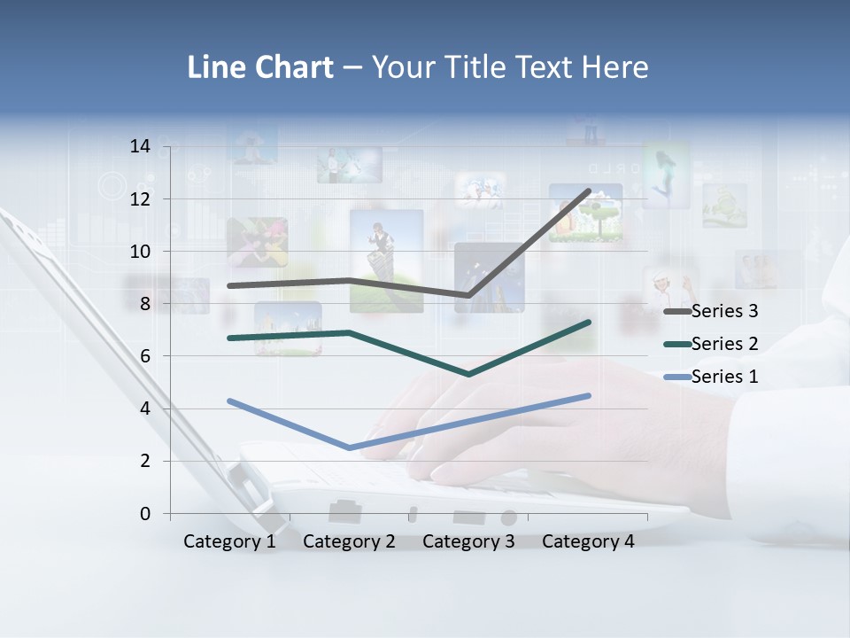 Strategy Communication Social PowerPoint Template