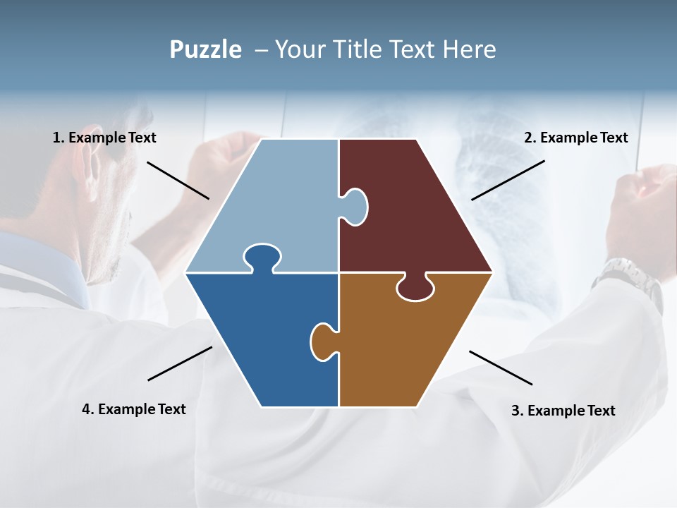 Person Infection Girl PowerPoint Template